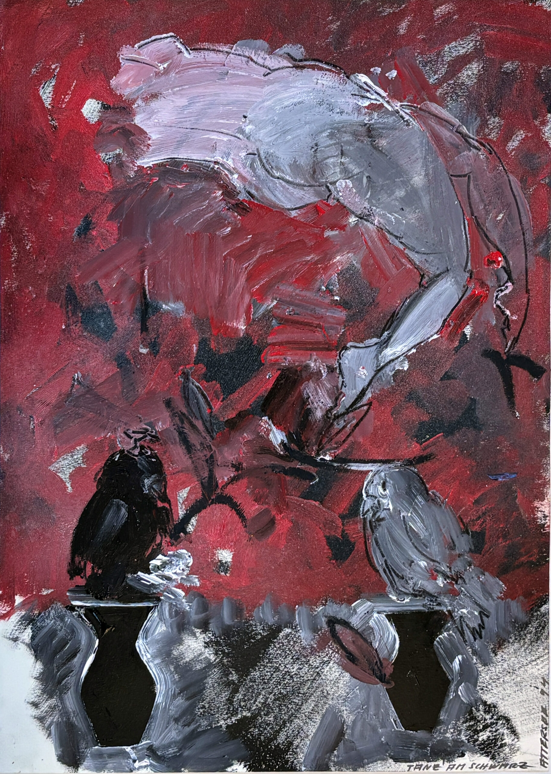 Tanz am Schwarz, 43,7×31,2, Attersee_Kunsthandel_Freller Tanz am Schwarz, 43,7x31,2, Attersee_Kunsthandel_Freller