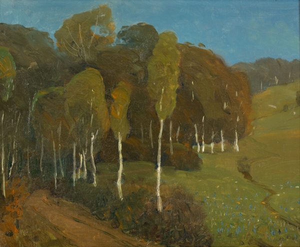 Am Waldrand,39x49, Poell Alfred (3)