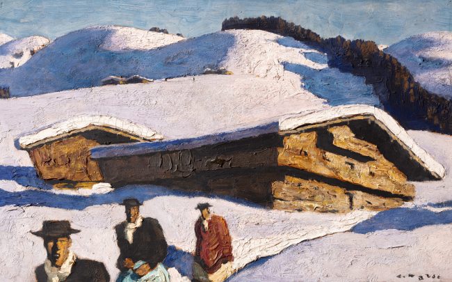 Bergbauern (2), 33×52,5, Walde Alfons Bergbauern (2), 33x52,5, Walde Alfons