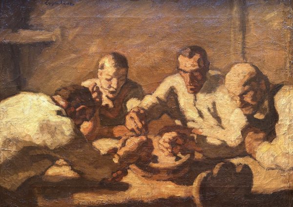 Mahlzeit, 65x87, Egger-Lienz _ohne Rahmen_web