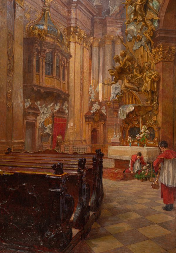 Peterskirche, 150,5x95, Moll Carl, web